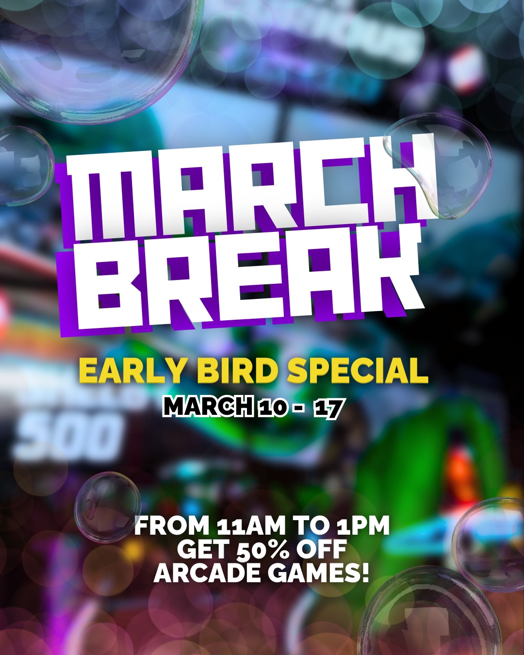 March Break Special Deals