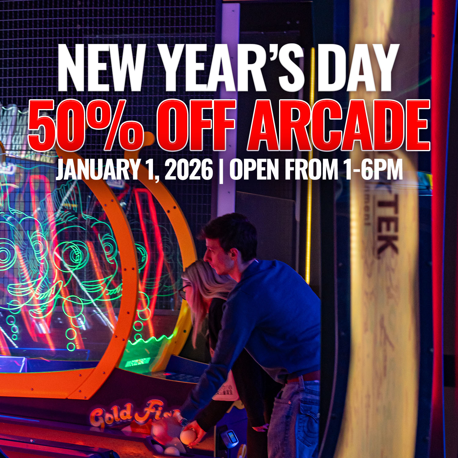 New Year Promo - New Year's Eve Party - Zap Zone Family Fun Centre